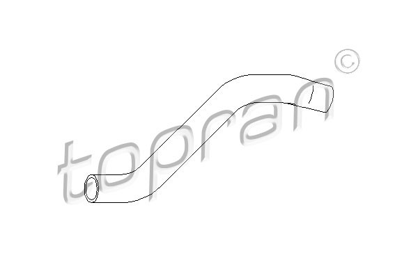 TOPRAN Kühlerschlauch