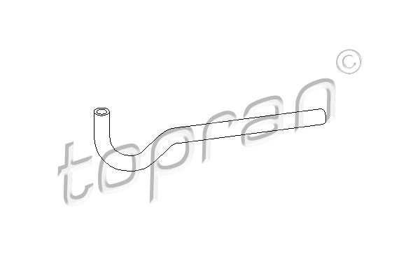 TOPRAN Kühlerschlauch