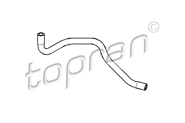 TOPRAN Kühlerschlauch