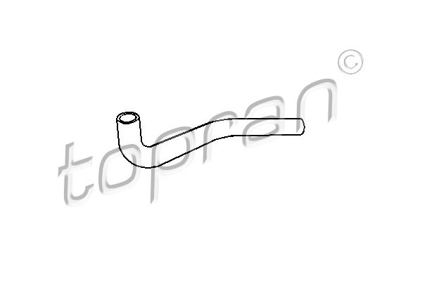 TOPRAN Kühlerschlauch