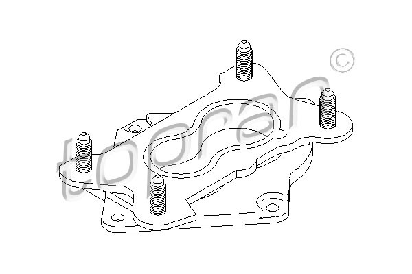 TOPRAN Flansch, Vergaser