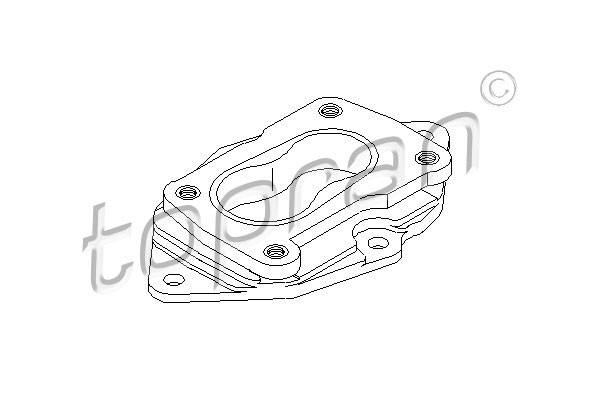 TOPRAN Flansch, Vergaser