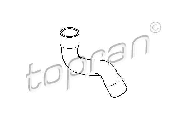 TOPRAN Ladeluftschlauch