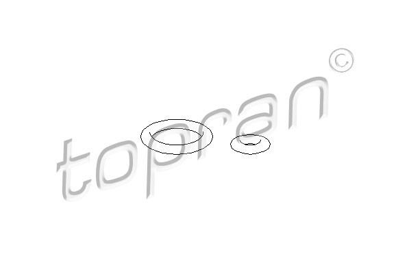 TOPRAN Dichtringsatz, Einspritzventil