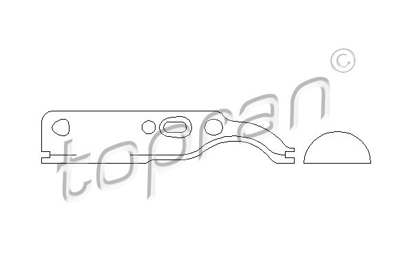 TOPRAN Dichtung, Steuerkettenspanner