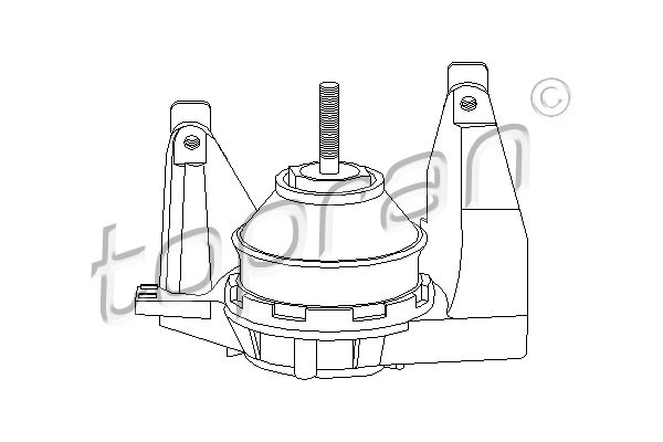 TOPRAN Lagerung, Motor