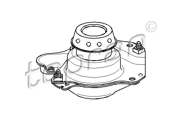 TOPRAN Lagerung, Schaltgetriebe