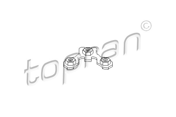 TOPRAN Sicherungsblech, Trag-/Führungsgelenk