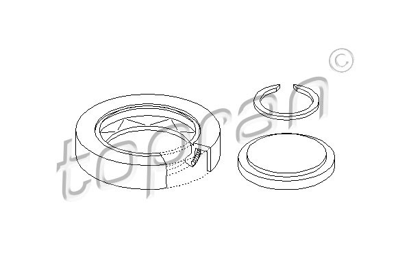 TOPRAN Reparatursatz, Schaltgetriebeflansch TOPRAN Reparatursatz, Schaltgetriebeflansch