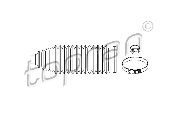 TOPRAN Faltenbalgsatz, Lenkung