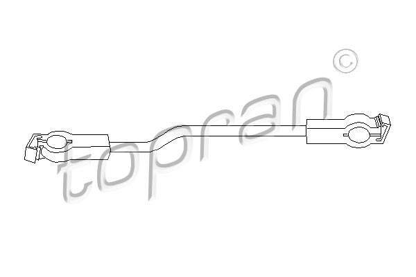 TOPRAN Wähl-/Schaltstange