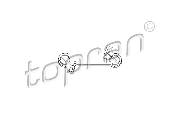 TOPRAN Wähl-/Schaltstange