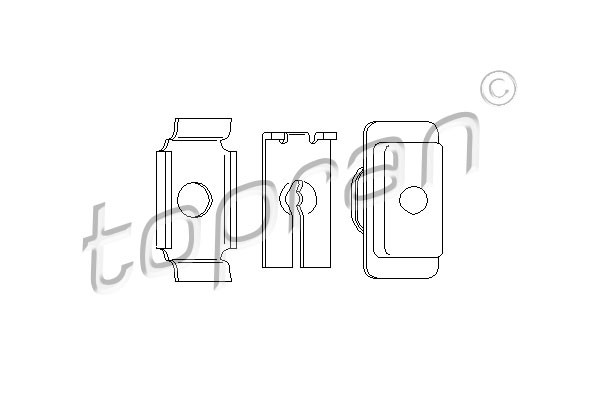 TOPRAN Seilzug, Kupplungsbetätigung