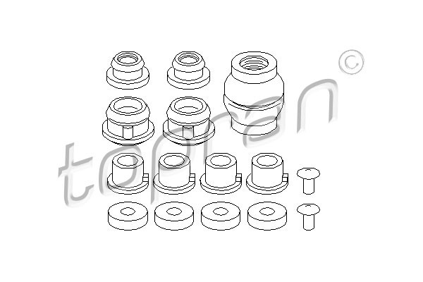 TOPRAN Reparatursatz, Schalthebel