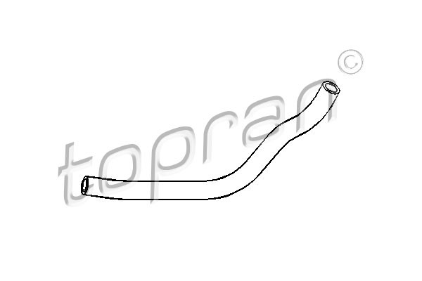 TOPRAN Kühlerschlauch