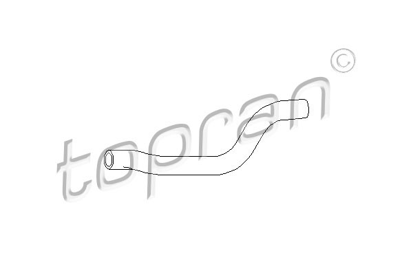 TOPRAN Kühlerschlauch