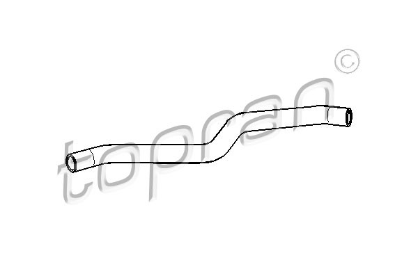 TOPRAN Kühlerschlauch