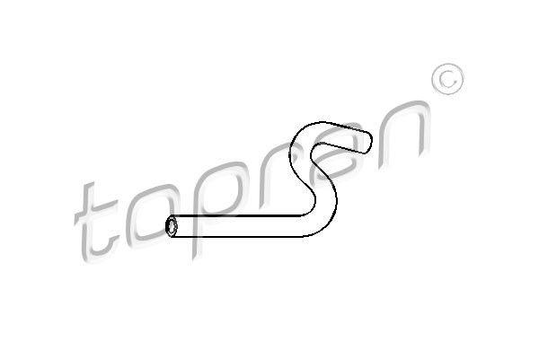 TOPRAN Kühlerschlauch