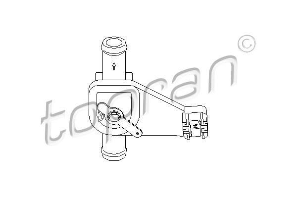 TOPRAN Kühlmittelregelventil