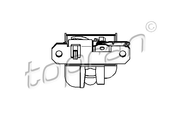 TOPRAN Heckklappenschloss