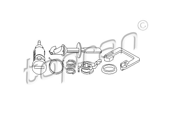 TOPRAN Schließzylinder