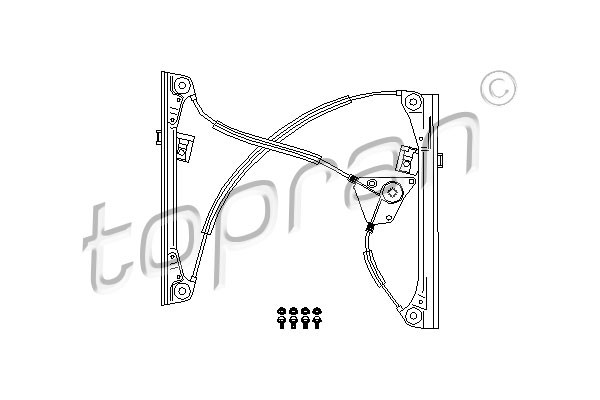 TOPRAN Fensterheber