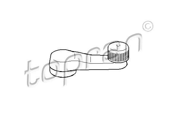 TOPRAN Fensterkurbel