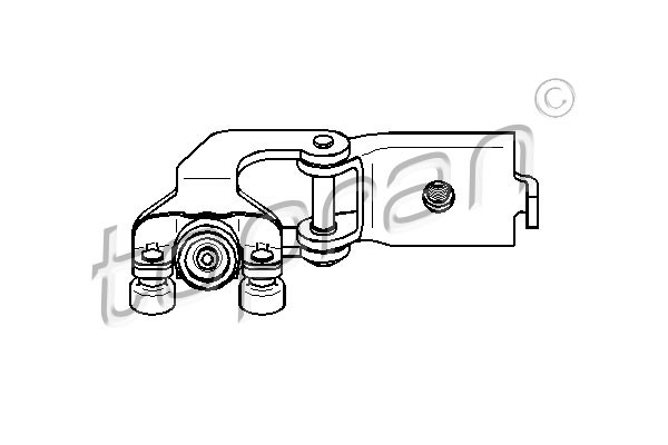 TOPRAN Rollenführung, Schiebetür