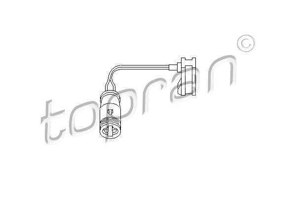 TOPRAN Sensor, Bremsbelagverschleiß
