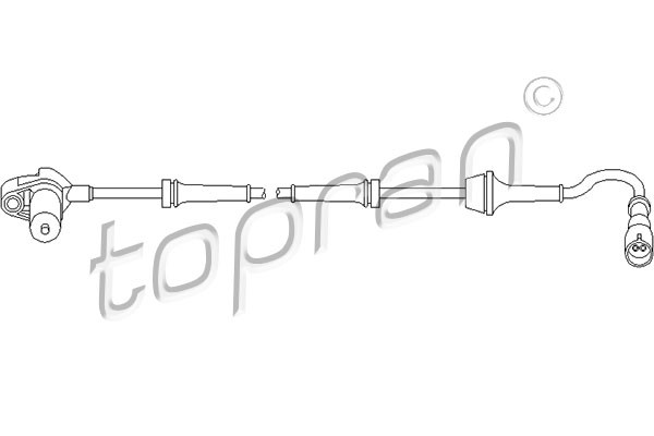 TOPRAN Sensor, Raddrehzahl