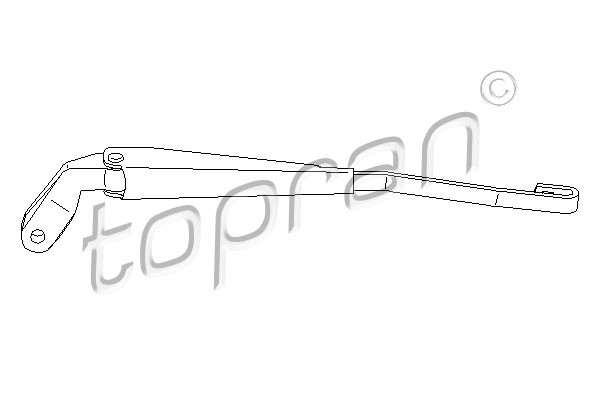 TOPRAN Wischarm, Scheibenreinigung