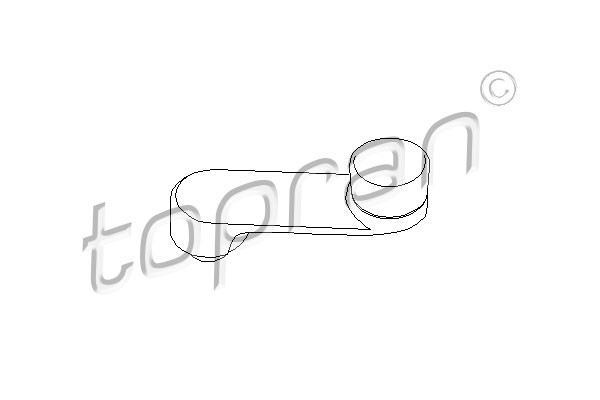 TOPRAN Fensterkurbel