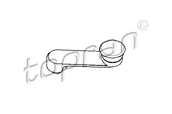 TOPRAN Fensterkurbel