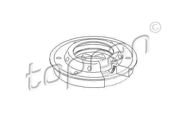 TOPRAN Wellendichtring, Differential
