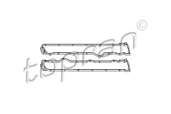 TOPRAN Dichtung, Zylinderkopfhaube