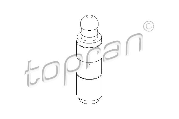 TOPRAN Ventilstößel