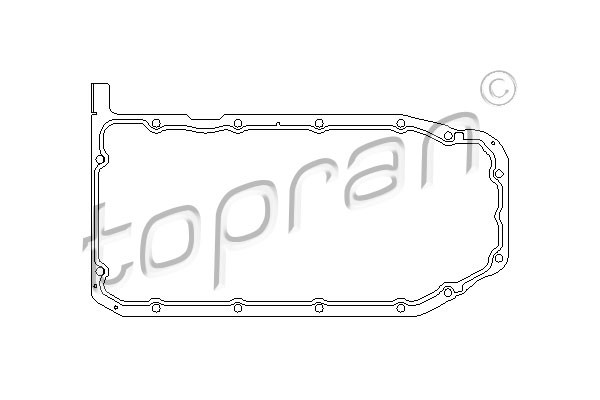 TOPRAN Dichtung, Ölwanne