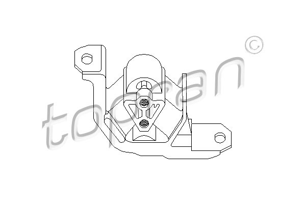 TOPRAN Lagerung, Motor