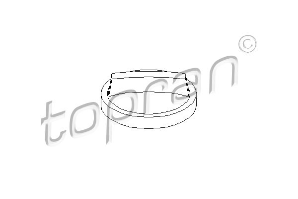 TOPRAN Verschluss, Kraftstoffbehälter