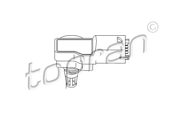 TOPRAN Sensor, Ladedruck