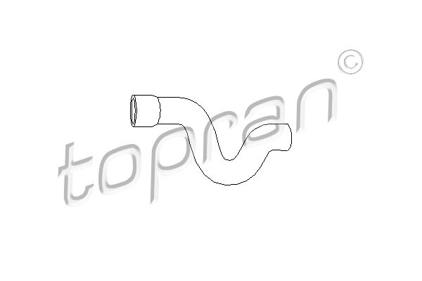 TOPRAN Kühlerschlauch