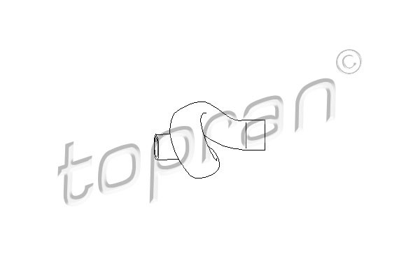 TOPRAN Kühlerschlauch