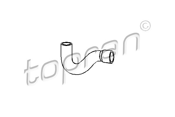 TOPRAN Kühlerschlauch