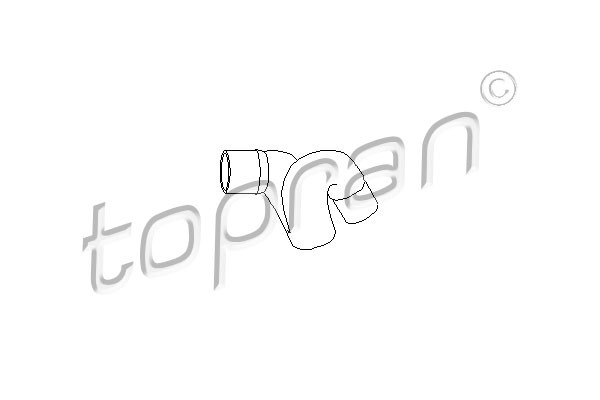 TOPRAN Kühlerschlauch