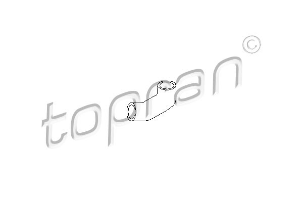 TOPRAN Kühlerschlauch
