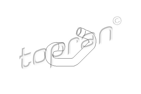 TOPRAN Kühlerschlauch