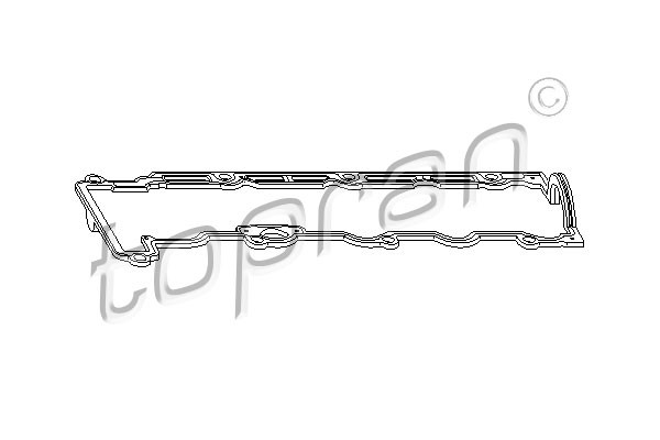 TOPRAN Dichtung, Zylinderkopfhaube