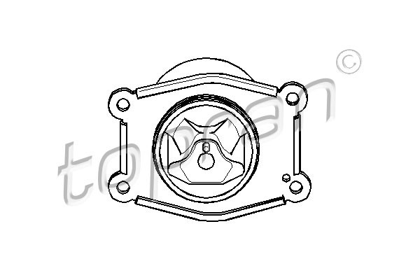 TOPRAN Lagerung, Motor