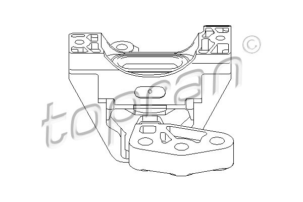 TOPRAN Lagerung, Motor