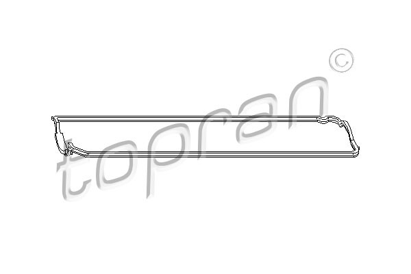 TOPRAN Dichtung, Zylinderkopfhaube